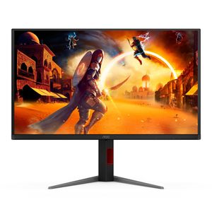 AOC setzt für den zur Agon-Familie zählenden AOC Gaming Q27G4ZD ein QD-OLED-Panel der dritten Generation ein. Es ist für VESA DisplayHDR True Black zertifiziert und liefert für HDR eine punktuelle Spitzenhelligkeit von bis zu 1.000 Nits. (Bild: AOC)