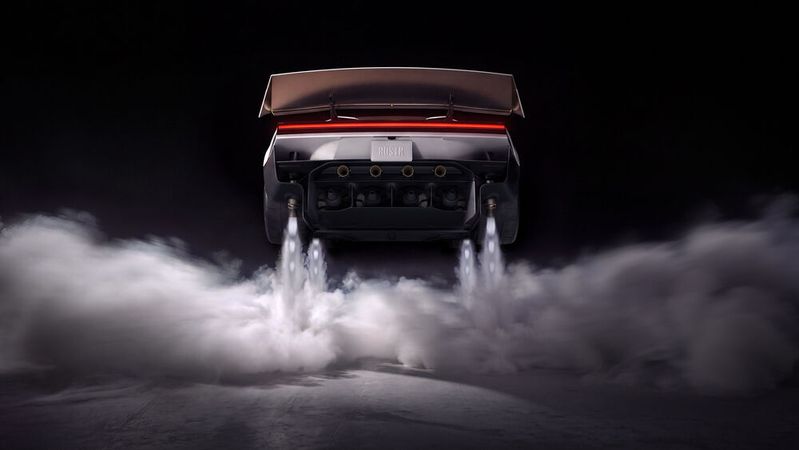Tesla hat ein Modell mit Raketenantrieb vorgestellt: den „Rocket“.(Bild:  Tesla)