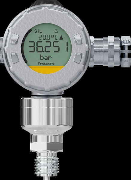 Der Prozessdruckmessumformer Jumo Siras P21 AR misst zuverlässig und präzise Relativ- und Absolutdruck von Flüssigkeiten, Dämpfen und Gasen. Er wurde für den Einsatz in sicherheitstechnischen Anlagen mit Safety Integrity Level (SIL) nach DIN EN 61508 entwickelt. (Bild: Jumo)