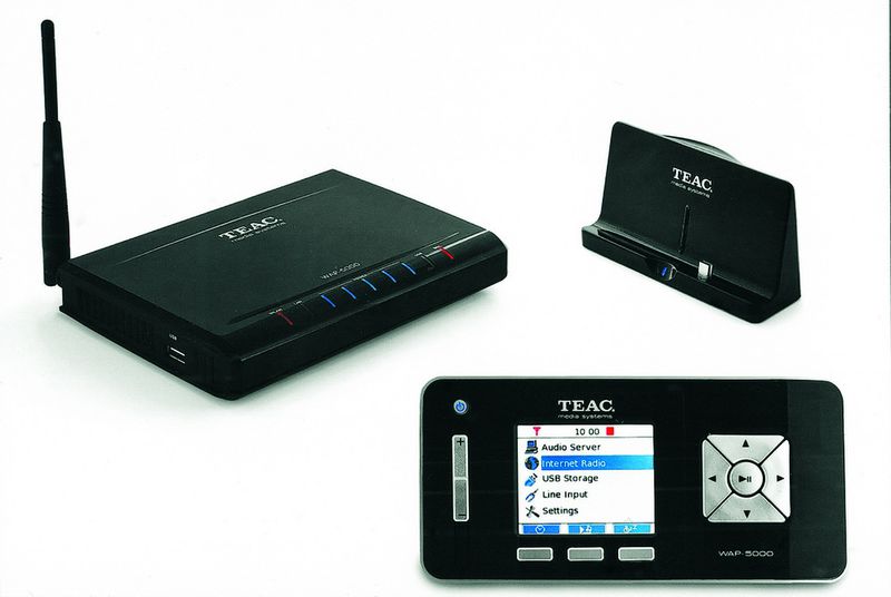 Musik vom PC auf die Hifi-Anlage streamt der WAP-5000 von Teac. (Archiv: Vogel Business Media)