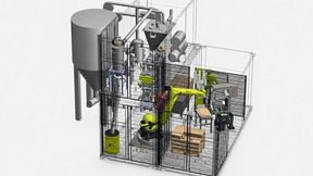 Das Anlagenkonzept verbindet schnelle Einsatzbereitschaft mit der Möglichkeit, Produktionskapazitäten flexibel aufzubauen und bei Bedarf zu erweitern.  (Bild: Greif-Velox)