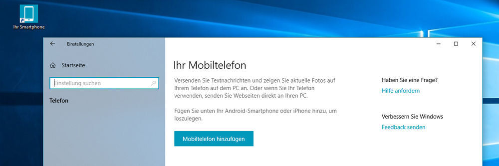 Windows 10 Mit Android Koppeln