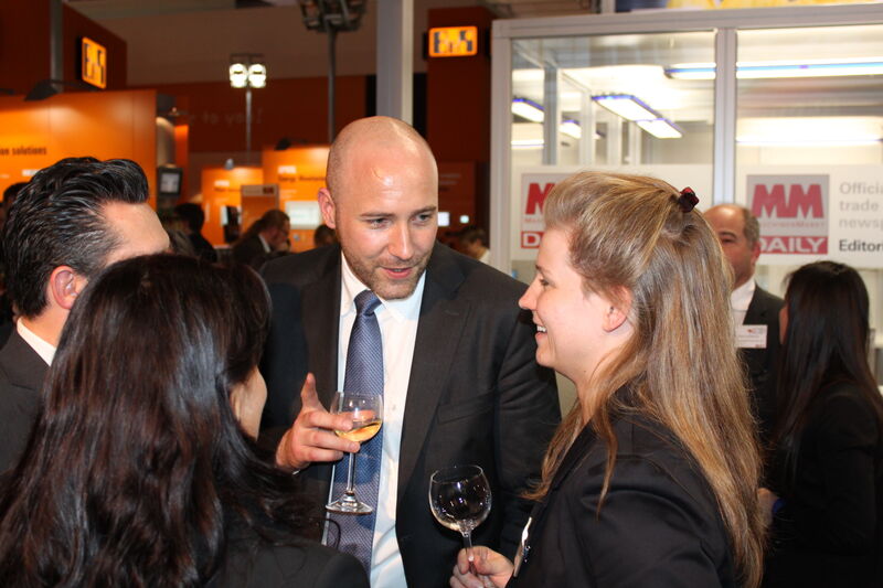 Tuesday evening, Vogel Business Media celebrated a successful start of Hannover Messe 2014 at our stand. Exciting exchange and live music guaranted a great night (Siegl/Vogel Business Media)