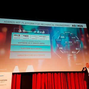 Branchen-IoT-Plattformen wie ADAMOS sorgen dafür, dass im IoT Lösungen entstehen, die zur jeweiligen Branche passen. Im Bild zu sehen: Dr. Wolfram Jost, CTO Software AG.(Bild:  Oliver Schonschek, IT-BUSINESS)