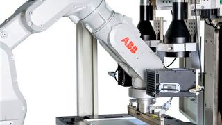 Roboter sind für die deutsche Industrie sehr wichtig. Zu diesem Schluss kommt der Automatica-Trend-Index-2022. Hier erfahren Sie, warum das so ist. (Bild: ABB)