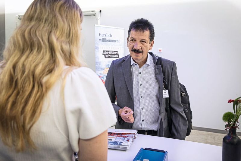Impressionen der 4. Fachtagung „Mehr Effizienz im Presswerk“ am 15. Juni 2023 in Würzburg. (Bild: VCG/Stefan Bausewein)