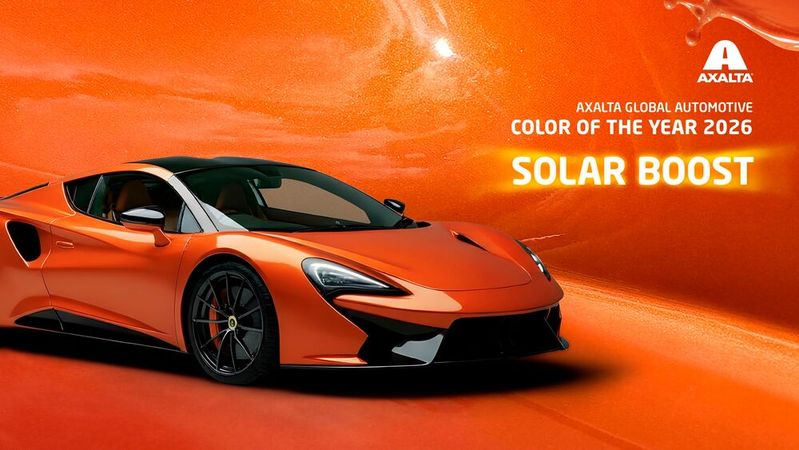 Kräftige Orangetöne haben sich bereits im Supersportwagen-Segment etabliert, wie die Signature-Farben von Lamborghini und McLaren zeigen.(Bild:  Axalta)
