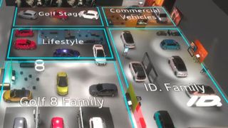 Interessierte können sich nun online virtuell ansehen, was Volkswagen in Genf eigentlich physisch zeigen wollte. (Bild: Screenshot)