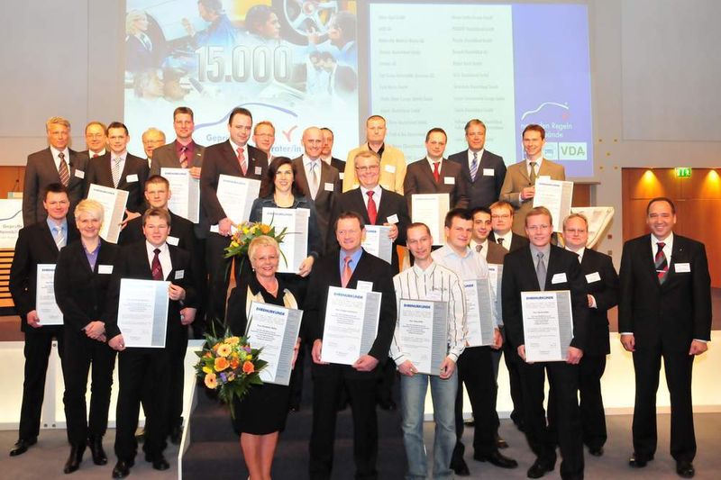 Alle geehrten und ehrenden Gäste des Galaabends auf einen Blick. (Archiv: Vogel Business Media)