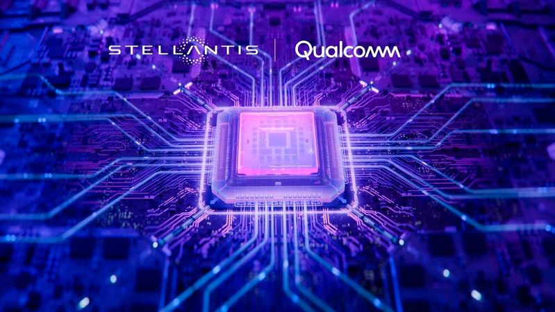 Stellantis und Qualcomm weiten ihre Partnerschaft über Cockpit und Konnektivität hinaus aus, um mit der Snapdragon Ride Pilot-Technologie Funktionen für ADAS und das automatisierte Fahren voranzutreiben. (Bild:  Qualcomm | Stellantis)