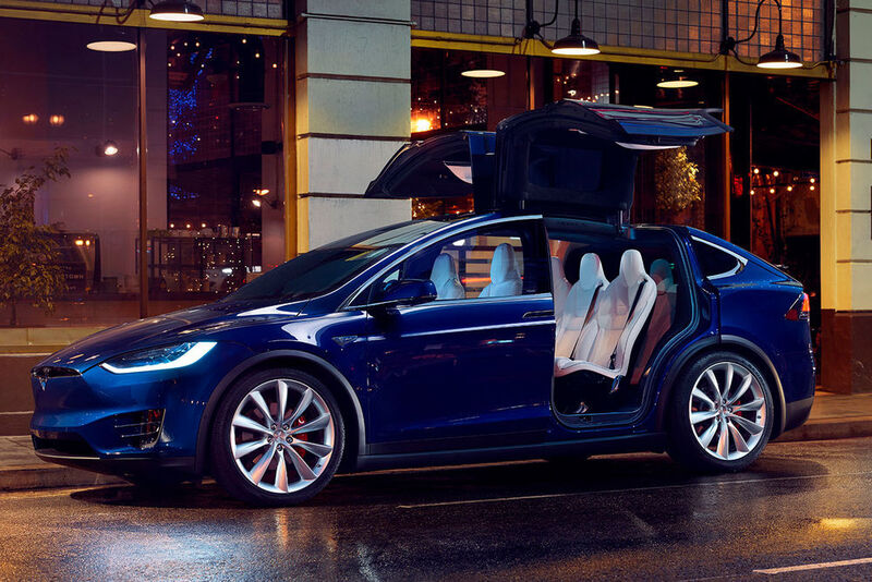 Platz 7: Tesla Model X, 1.090 Neuzulassungen. (Tesla)