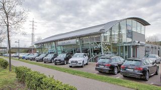 Das Audi-Zentrum der Link-Gruppe in Lahr gehört künftig zur Autohausgruppe Graf Hardenberg. (Bild: Link)