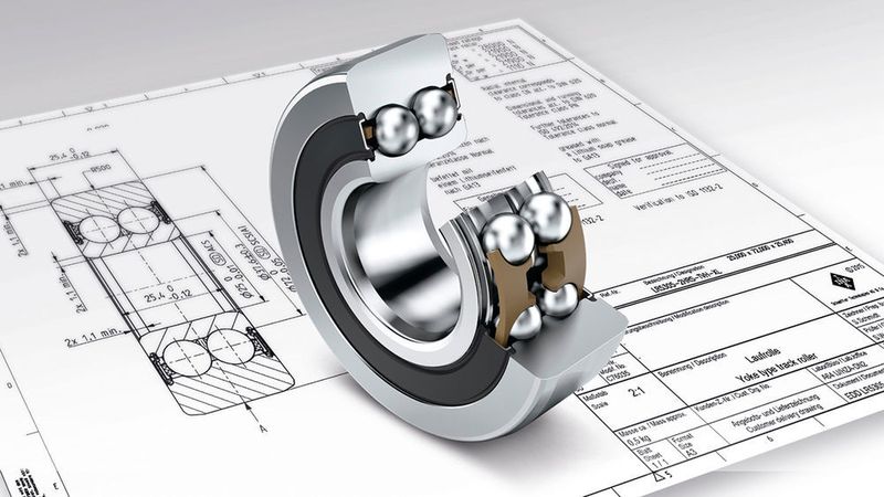 Nur wenige Bauteile sind in der industriellen Maschinenfertigung so wichtig wie das Wälzlager. Weltweit sind über 100 Milliarden dieser  Konstruktionselemente im Einsatz. Hier die überarbeitete Laufrollen-Baureihen LR52 und LR53 in X-life-Qualität. (Schaeffler)