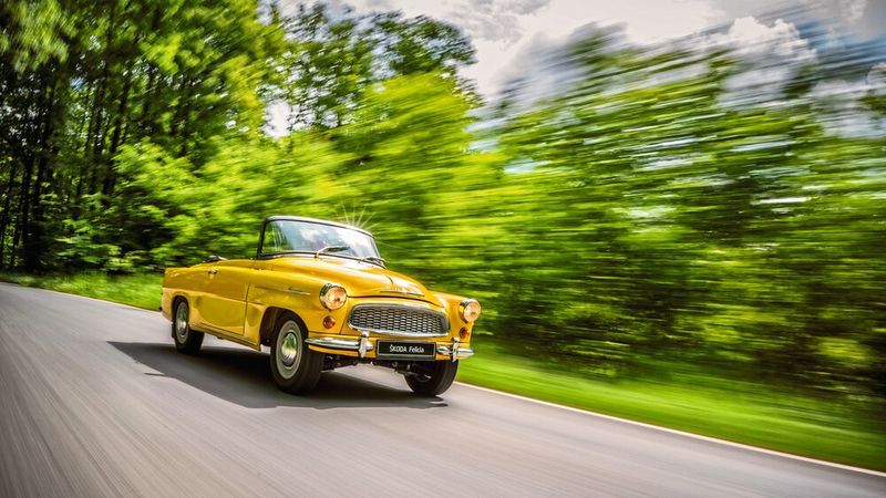 Zu den besonderen Modellen der 125-jährigen Geschichte von Skoda Auto zählt das Cabriolet Felicia, von dem 14.863 Stück zwischen 1959 und 1964 gebaut wurden.  (Bild: Skoda)