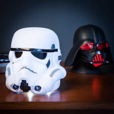 Die Star Wars LED Mood Lights sind ein 3D-geformtes LED-Stimmungslicht. Erhältlich sind die Lampen als Darth Vader oder Stormtrooper. Kostenpunkt bei www.radbag.de: ab 17,95 Euro. (Bidl: www.radbag.de)