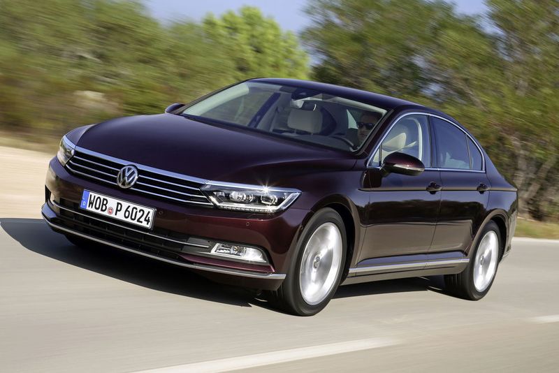 Meistverkauftes Auto in der Mittelklasse im Juni 2017: VW Passat, 6.547 Einheiten. (VW)