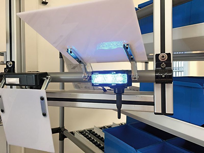 Die Eingriffskontrolle wird mittels eines Shutters geregelt. Im Bild zu sehen ist ein Shutter mit geöffneter Klappe. (Armbruster Engineering)