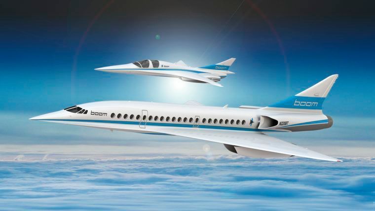 Stratasys befähigt Boom, die Entwicklungsgeschwindigkeit von Überschallflugzeugen zu beschleunigen, damit der erste Flug nächstes Jahr realisiert werden kann. (Boom Supersonic)