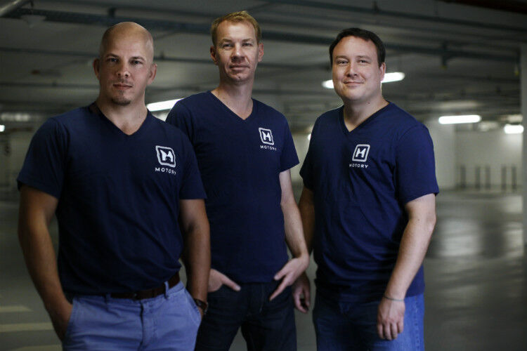 Die Motory-Gründer (von links): Philip Schaefer, Henning Klawiter und Jens Walter. (Foto: Motory)