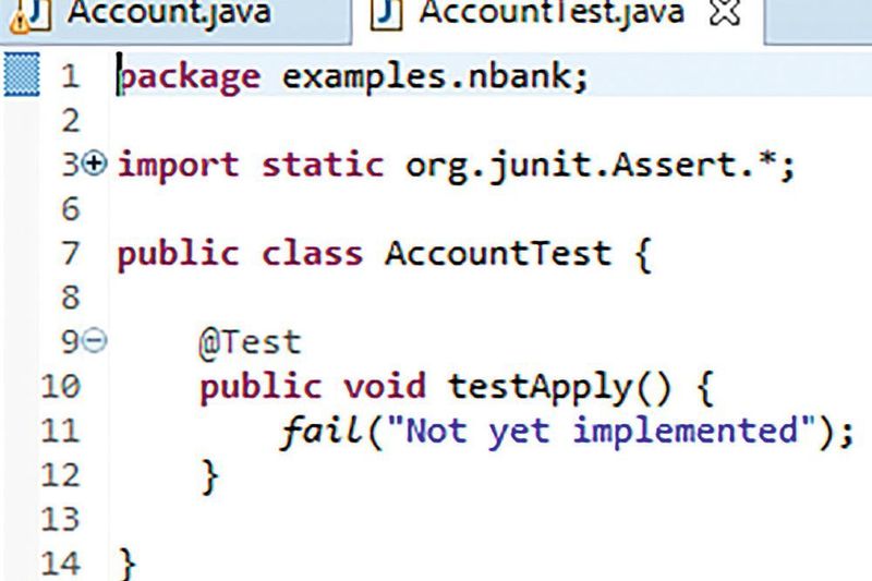 Bild 2: IDEs helfen beim Erstellen des Testcodes. Entwickler müssen hierbei allerdings immer noch in hohem Maß selbst Hand anlegen. (Parasoft)