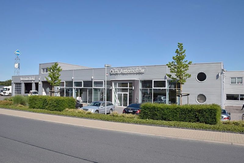 Das moderne Hauptgebäude von Orth in Beselich hat für einen Servicepartner beachtliche Ausmaße. (Jan Rosenow)