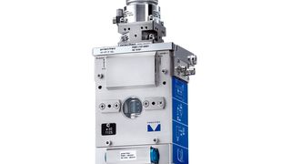 Der Schneidkopf hat laut Precitec eine integrierte, langzeitstabile Abstandssensorik und eine überwachte Schutzglaskassette, die die Lebensdauer der Optiken verlängert.  Bild: Precitec (Archiv: Vogel Business Media)