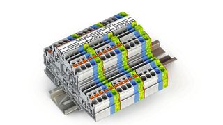 Die Doppelstockklemmen mit senkrechter Leitereinführung des Wago Reihenklemmensystem Topjob S sind ab Mai 2019 auch mit Drücker erhältlich. (Wago Kontakttechnik )