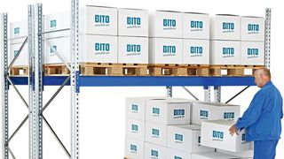 Die Ergonomie spielt eine besondere Rolle beim Palettenregal-Tuning von Bito. (Bild: Bito)
