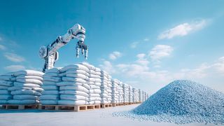 KI bringt die Intelligenz, Robotik die smarte Kraft: Die Schüttgut- und Recyclingwelt tritt in eine neue Phase ein. (Bild: © Pannee - stock.adobe.com)