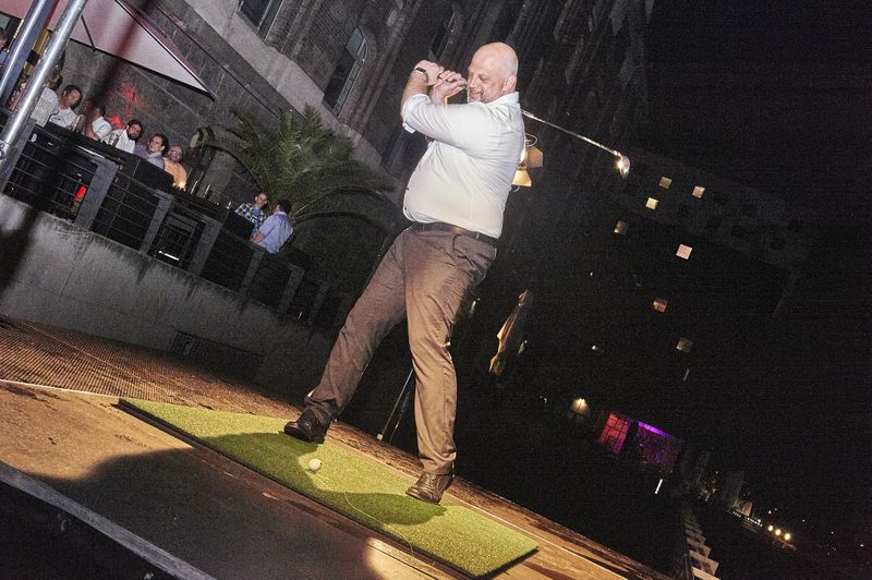 Professioneller Abschlag: Holger Viehoefer (Trend Micro) (Trend Micro)