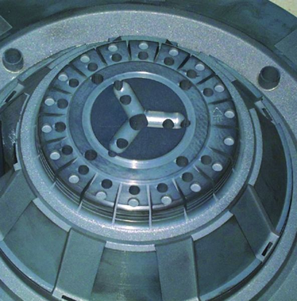 Abb.5: Antiadhäsive Oberfläche: CNPTFE beschichtetes Teil. (Archiv: Vogel Business Media)