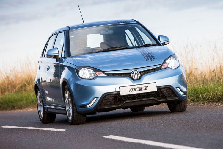 Das Unternehmen ist inzwischen in chinesischer Hand und vertreibt aktuell auch verschiedene Modelle in Großbritannien, unter anderem den MG3. (Foto: MG)