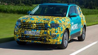 Ab 2019 wildern die Wolfsburger mit dem T-Cross im Mini-SUV-Segment. (Bild: Volkswagen)