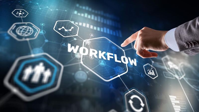 Mit Workflow Studio lassen sich intelligente Workflows erstellen, die mit Sprach-, Kollaborations- und Contact-Center-Lösungen von Mitel integriert werden können.(Bild:  © Funtap – stock.adobe.com)