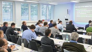 Der Anwenderkongress Produktion 4.1 fand 2017 erstmalig statt und bot Vorträge, Podiumsdiskussionen und ausreichend Platz für das Networking. (VCG / Johannes Untch)