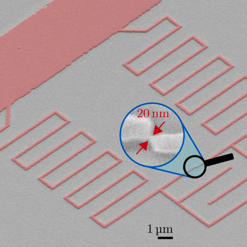 Die Eigenschaften von Gralmonium-Qubits werden durch eine winzige Engstelle von nur 20 Nanometern dominiert, die wie eine Lupe für mikroskopische Materialdefekte wirkt.