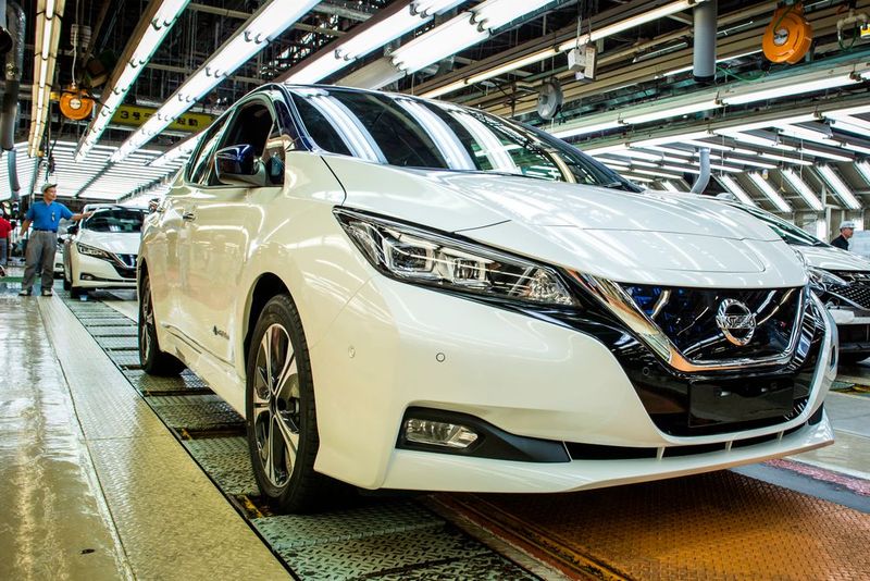 Das sind die 10 meistverkauften Elektroautos in Deutschland 2017:  Platz 10: Nissan Leaf, 841 Neuzulassungen (Bild: Nissan)