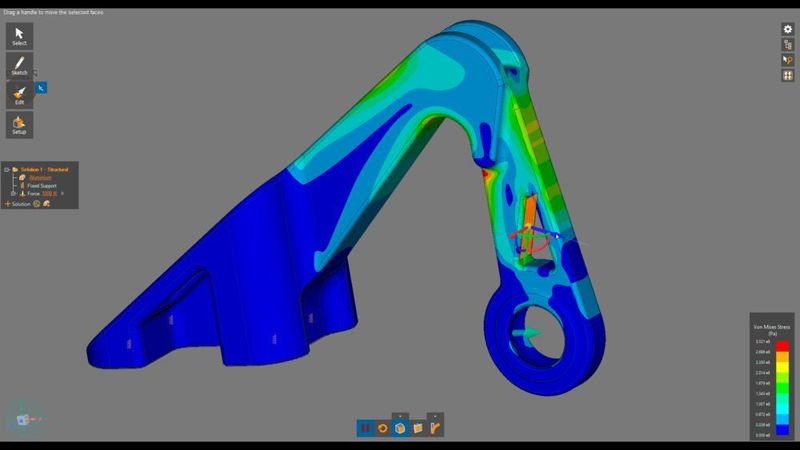 Discovery Live unterstützt fluidische, strukturelle und thermische Simulations-Applikationen (Ansys)