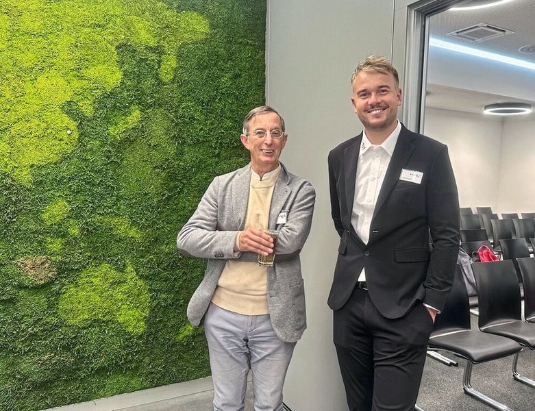 Dr. Helmut Katzier and Florian Guglhör. (Image:Kristin Rinortner)