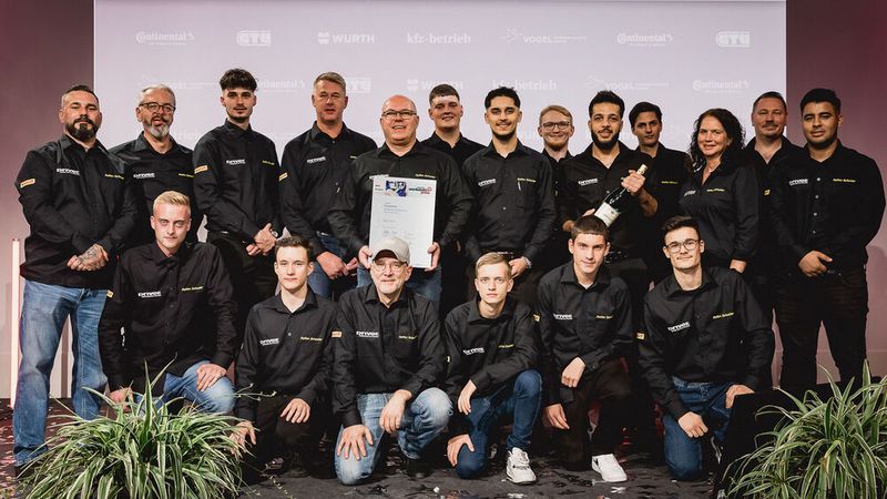 Eine weitere Top-Platzierung ging an das Team von Reifen Schuster aus Rommerskirchen. (Bild: Stefan Bausewein)