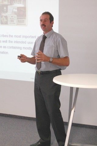 Bernd Enser referierte über Traceability als Herausforderung und Chance (Archiv: Vogel Business Media)
