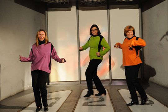 Jitka Herman Rogg (Wydum Garage), Prof. Anita Friedel-Beitz und Sylvia Noe-Stang überzeugten als Mr. Spuck, Käpt’n Kork und Spotty. (Archiv: Vogel Business Media)