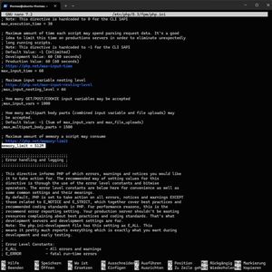 Konfigurieren des Memory-Limits für PHP auf einer Nextcloud-Installation.(Bild:  Joos - Nextcloud)