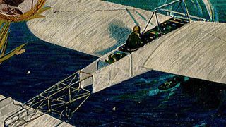 Beim ersten Flug über den Ärmelkanal von Louis Blériot vor 100 Jahren hatte das Flugzeug ein beschichtetes Gewebe und einen Schwimmkörper von Continental. (Archiv: Vogel Business Media)