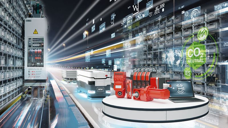 Der Automatisierungsbaukasten Movi-C von SEW-Eurodrive soll schon heute die Voraussetzung erfüllen, flexibel auf alle Anpassungen in den unterschiedlichen Einsatzbereichen der Logistikindustrie reagieren zu können. (Bild: SEW Eurodrive)