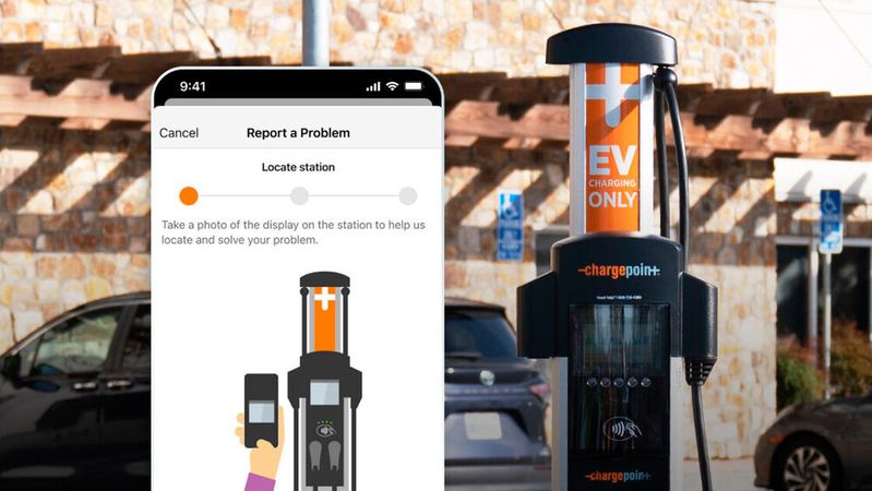 ChargePoiint will eine KI-gestützte Lösung auf den Markt bringen, die Diagnose und Reparatur von Ladestationen vor Ort beschleunigt und optimiert. (Bild:  ChargePoint)