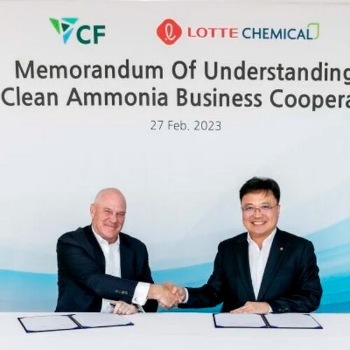 The MOU establishes a framework for the companies to assess the joint development of and investment in a greenfield clean ammonia production facility in the U.S.