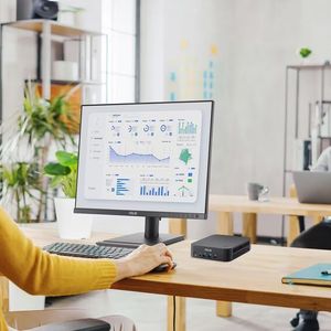Der Asus Mini PC ermöglicht sichere Nutzung durch biometrische Anmeldung und ein dediziertes TPM, um den Schutz sensibler Daten zu gewährleisten.(Bild:  Asus)