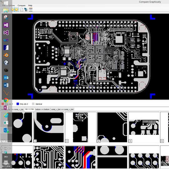 Bereichsübergreifend jeden Aspekt einer Leiterplatte auf Knopfdruck visualisieren, vergleichen und analysieren zu können, vermeidet Fehler und hilft, in kürzerer Zeit zu hochwertigeren Produkten zu kommen.(Bild:  EasyLogix)