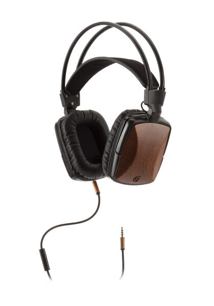 Die Over-Ear-Kopfhörer Woodtones von Griffin sind in Buchenholz, Walnussholz und Sapele im Fachhandel erhältlich. (Griffin)